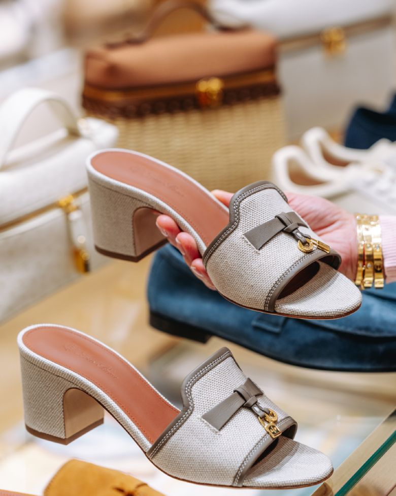 Summer charms sandal cotton linen