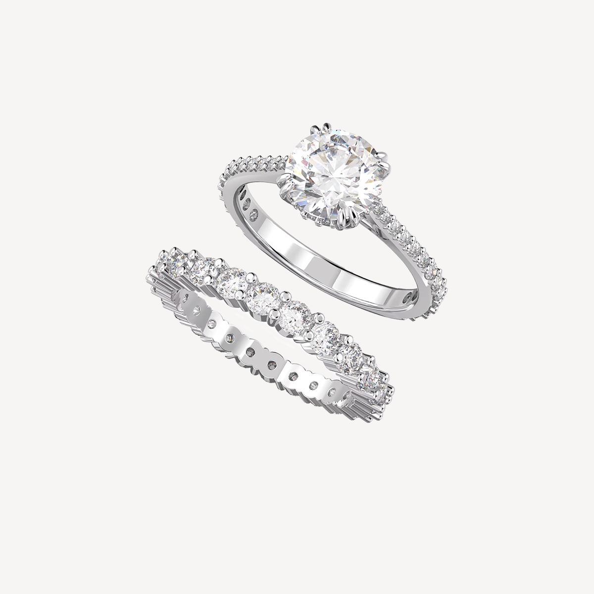 Swarovski Stilla Ring Set