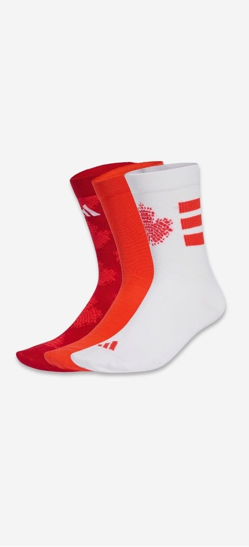 Team canada graphic crew socks