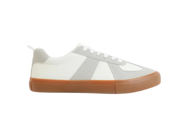 Ardene Man Two-Tone Sneakers For Men in White, $39.90
