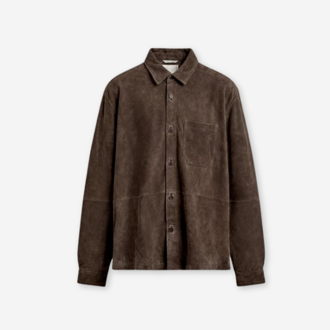 Zara | Leather overshirt
