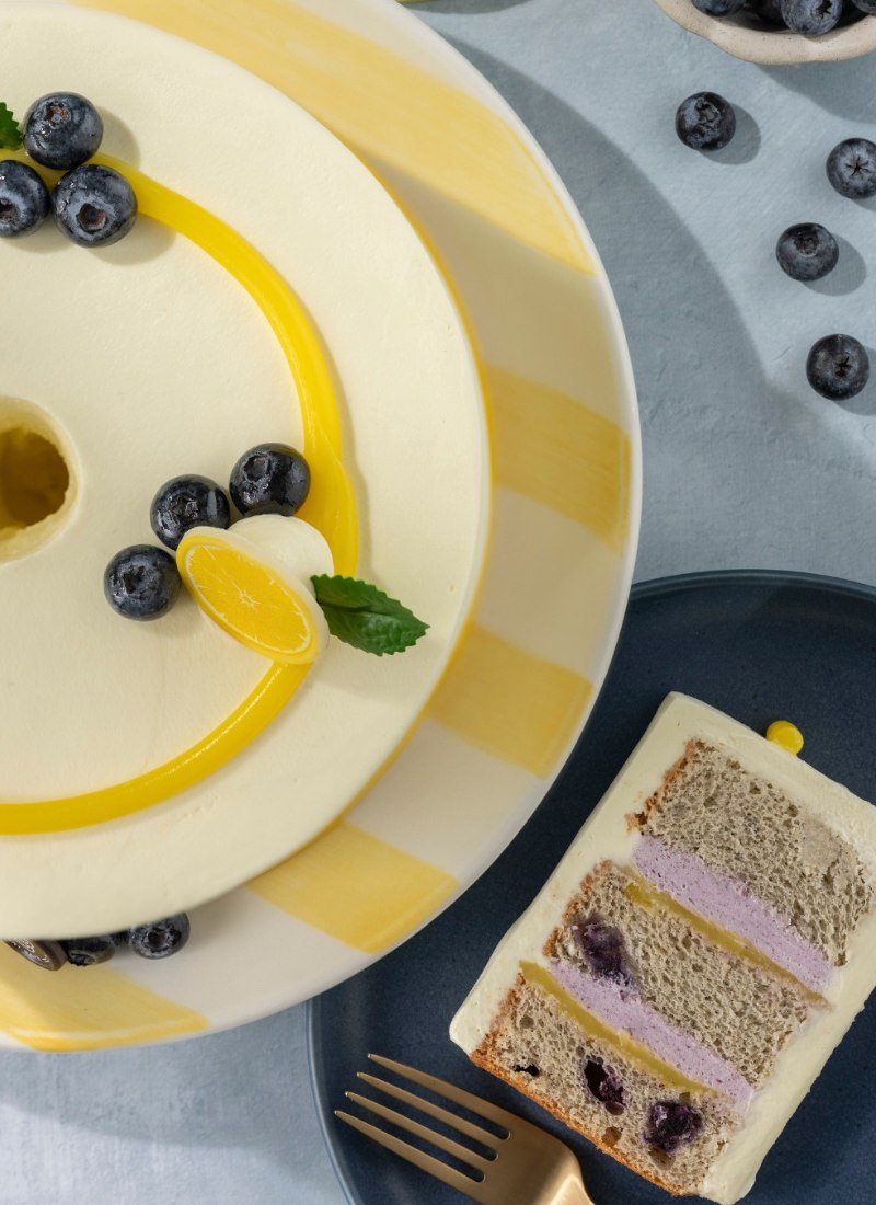 Paris Baguette | Lemon Blueberry Chiffon Cake