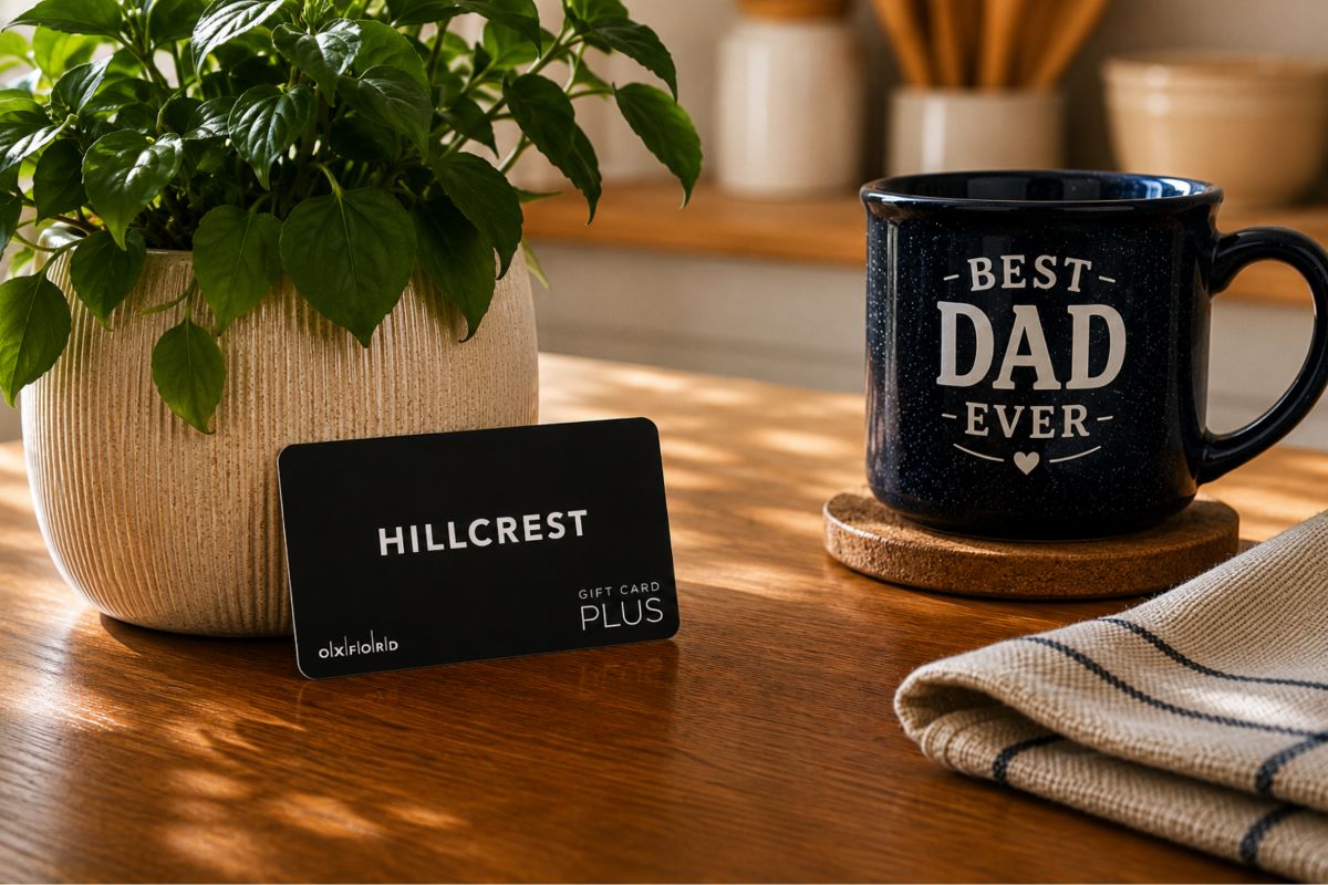 Hillcrest best dad cup banner