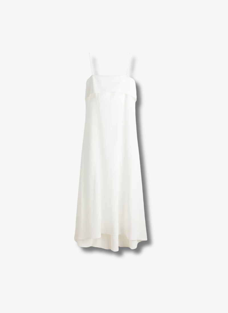 H&M | Linen Blend Strappy Dress