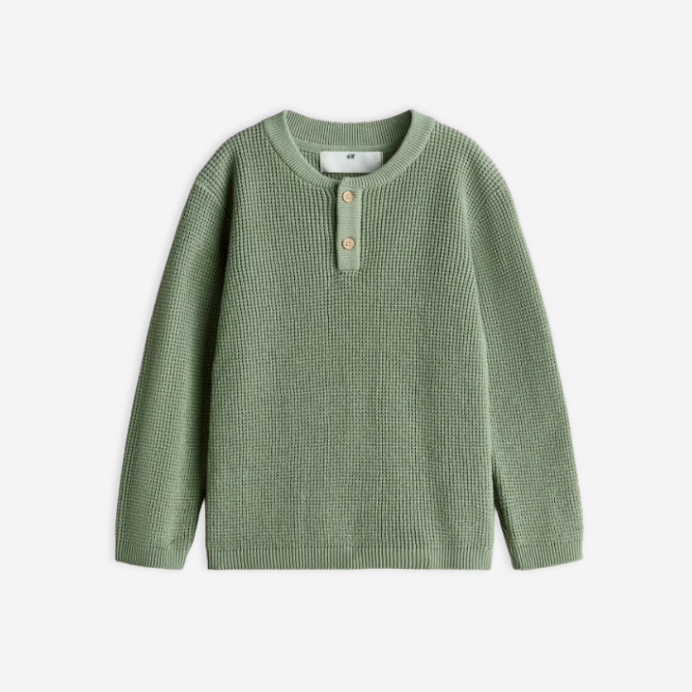 H&M | Waffle Knit Henley